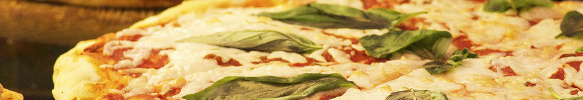 Eating Italian Pizza at Italian Delight - Linglestown restaurant in Harrisburg, PA.
